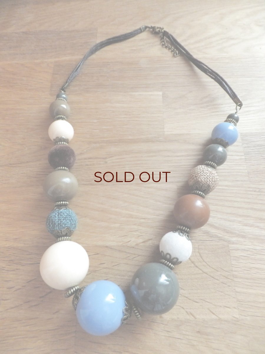 画像1:  SALE30%Off!ナチュラルリゾート風ネックレス・Nice (1)