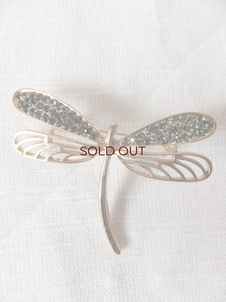 画像5: トンボモチーフのメタルブローチ・Libelula (5)
