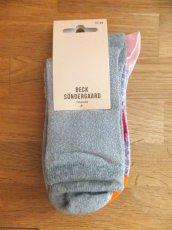 画像1: アーティーな北欧デザインのソックス2足セット・Mix socks 2set (1)