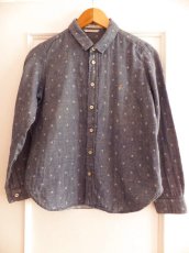 画像2: ユーズド商品♢ Bérangère Claireのフランス製コットンシャツ (2)