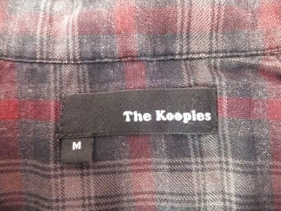 画像1: ユーズド商品・The Kooplesのチェック柄コットンシャツ