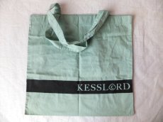 画像2: ユーズド商品・Kesslordのくすみグリーン色エコバッグ (2)