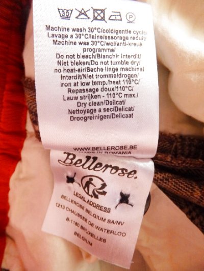 画像3: ユーズド商品・Belleroseのナチュラル＆シックなチェック柄パンツ