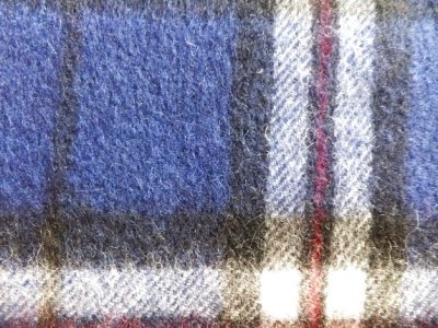 画像3: ユーズド商品・House of Scotlandのラムウール100％チェック柄ストール