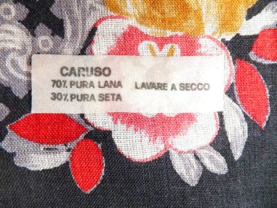 画像3: ユーズド商品・スペインで買い付けたCarusoのエレガントなストール