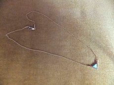 画像8: ユーズド商品・スペインLEA joyasのマーブル模様入りグラフィックなネックレス (8)