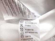画像12: ユーズド商品・GANTのコットン100％素材スタンドカラー白シャツ (12)
