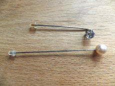 画像3: ユーズド商品・ベルギーより買い付けたヴィンテージピンブローチ2個セット (3)