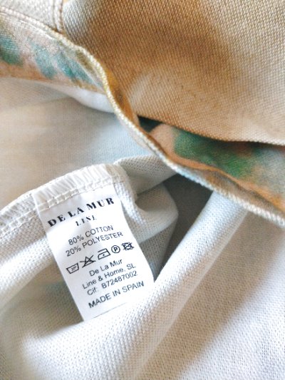 画像3: De la Murのスペイン製アーティなタイダイ柄布トートバッグ・Aran