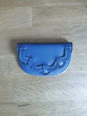 画像3: ユーズド商品・フランスMaud Terseurのクラフトマンシップ溢れるレザーのミニパスケース (3)