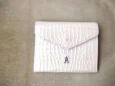 画像8: ユーズド商品・フランスCraie Studioのバターイエロー色のパテントレザー財布 (8)