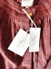 画像8: デッドストック商品・タグ付き新品！フランスKarl Marc Johnのストライプ柄ロング丈スカート (8)