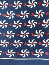 画像5: ユーズド商品・ フランスで買い付けたレトロ＆クラシックな柄入りヴィンテージスカーフ (5)
