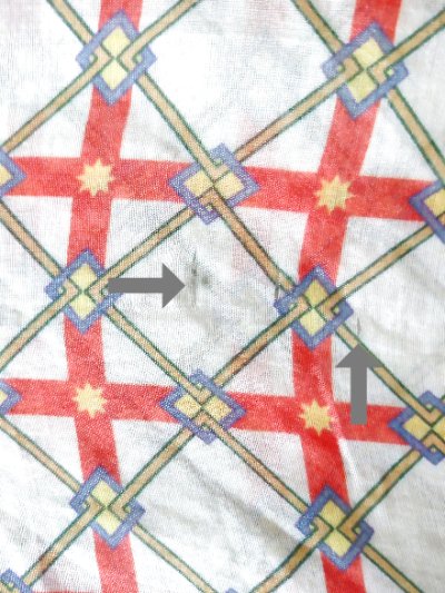 画像3: Karl Marc Johnのレトロ＆エレガントな柄のコットン+シルク素材スカーフ・Papaye