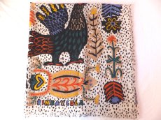 画像4: ユーズド商品・スペインBimba y Lolaのポップでハッピーな色柄が芸術的なストール (4)