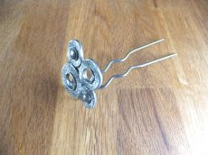 画像2: ユーズド商品・スペインのヴィンテージ！レトロ＆アーティなヘアかんざし (2)