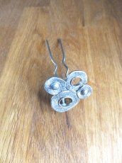 画像1: ユーズド商品・スペインのヴィンテージ！レトロ＆アーティなヘアかんざし (1)