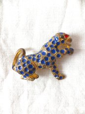 画像4: ユーズド商品・訳あり価格！スペインより買い付けたパンサーモチーフのヴィンテージブローチ (4)