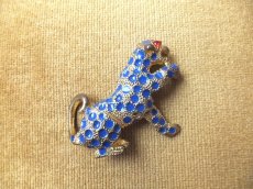 画像5: ユーズド商品・訳あり価格！スペインより買い付けたパンサーモチーフのヴィンテージブローチ (5)