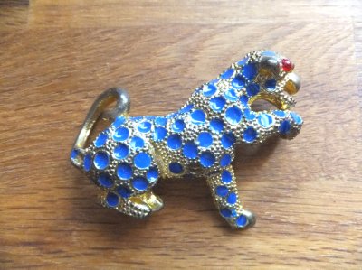 画像3: ユーズド商品・訳あり価格！スペインより買い付けたパンサーモチーフのヴィンテージブローチ