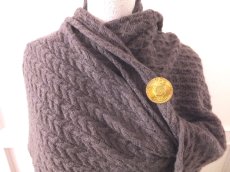 画像7: ユーズド商品・スペインより買い付けたツバ広ハットモチーフのヴィンテージブローチ (7)