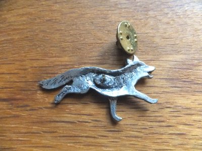 画像3: ユーズド商品・イギリスヴィンテージA.R.Brownのキツネモチーフのピンズブローチ