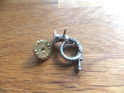 画像2: ユーズド商品・イギリスヴィンテージA.R.Brownのホルンモチーフのピンズブローチ